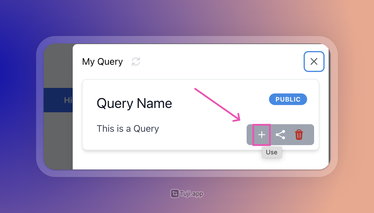 Use Query